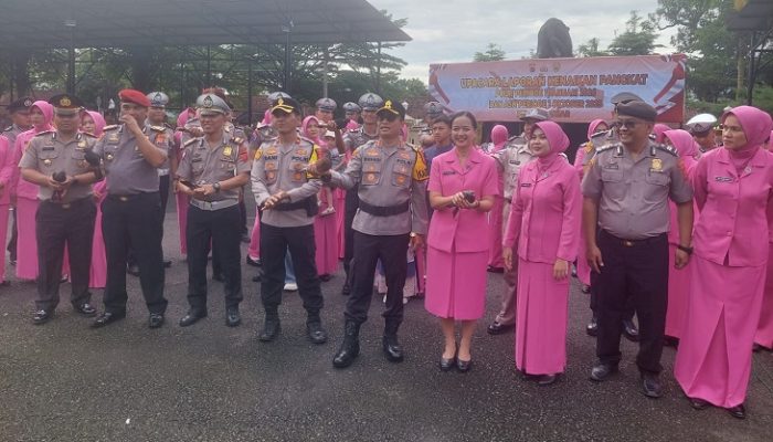 Sebanyak 36 Personel Polres Banjar Naik Pangkat, Begini Pesan Kapolres
