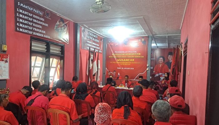 Serentak, PDIP Kota Banjar Gelar MUSANCAB di Empat Kecamatan