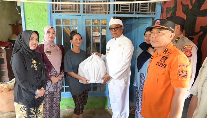 Angin Kencang Rusak 10 Rumah di Purwaharja, Wali Kota Banjar Turun Tangan