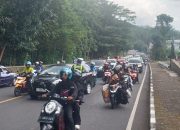 Polisi di Banjar Antisipasi Kepadatan Arus Balik di Jalur Pertemuan Tiga Arah Cisaga
