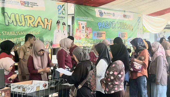 Jaga Stabilitas Harga Saat Ramadhan, Pemkot Banjar Kembali Adakan Pasar Murah