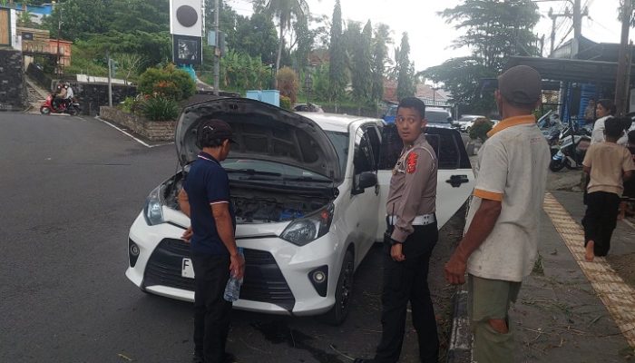 Kendaraan Mogok Picu Kemacetan, Satlantas Banjar Bertindak Cepat